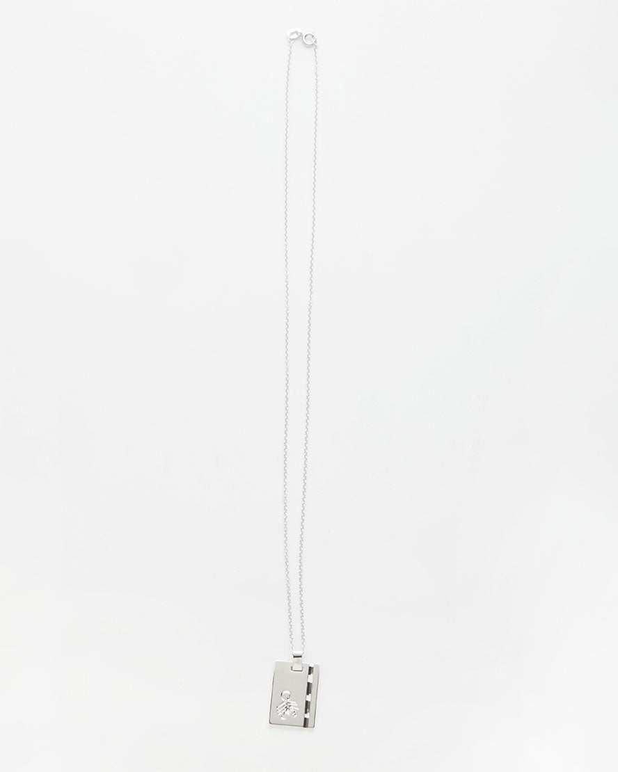 Silver Star Sign Necklace