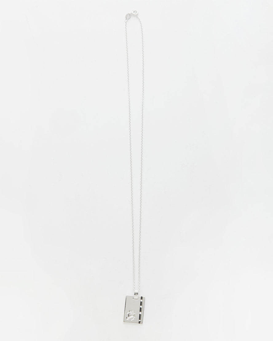 Silver Star Sign Necklace
