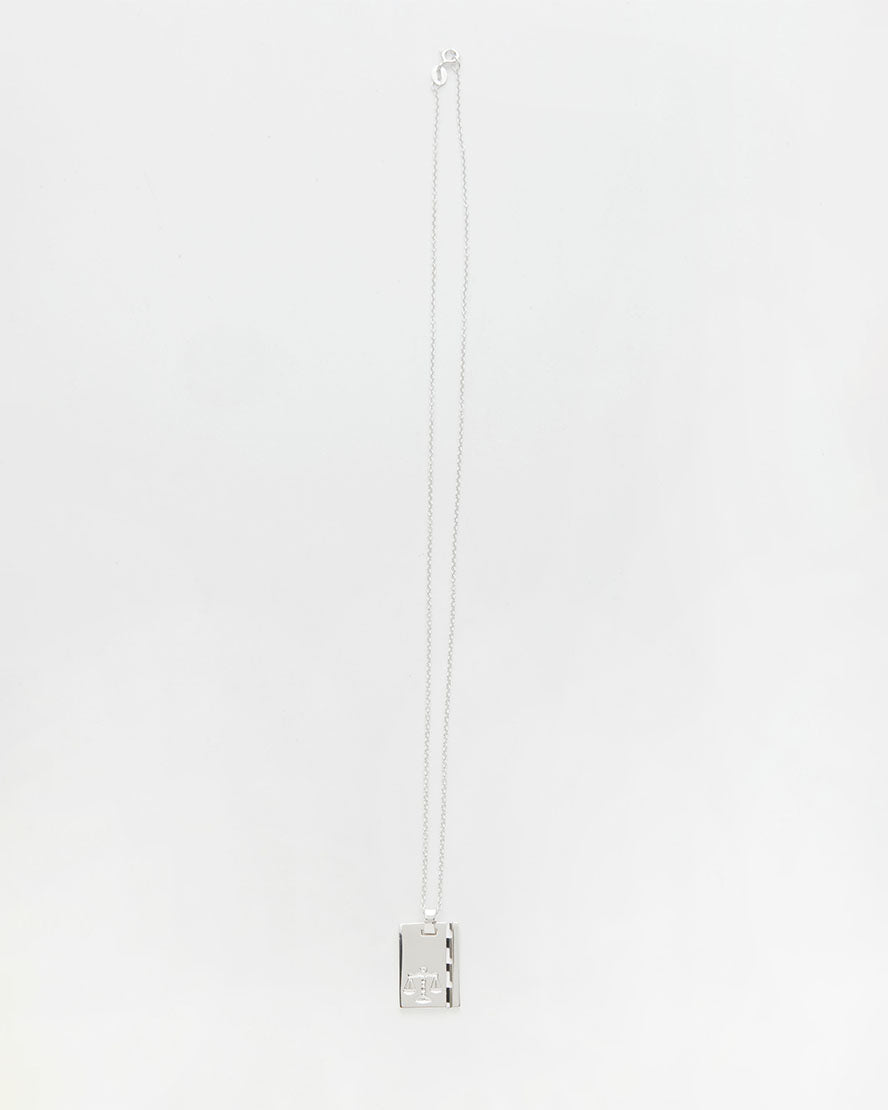 Silver Star Sign Necklace