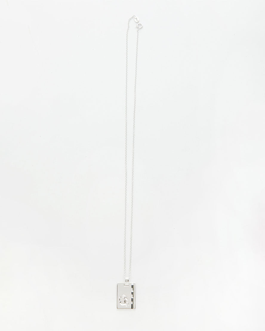 Silver Star Sign Necklace