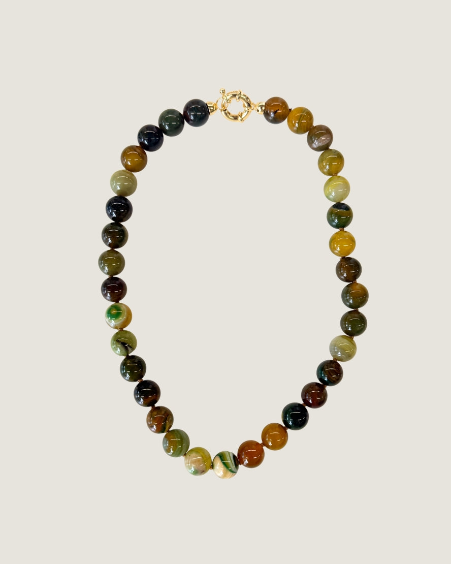 Tuscany Necklace Chartreuse