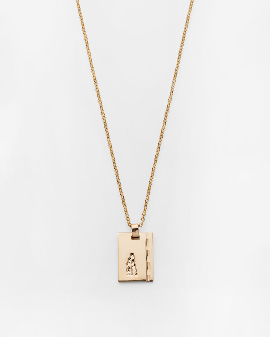 Gold Star Sign Necklace