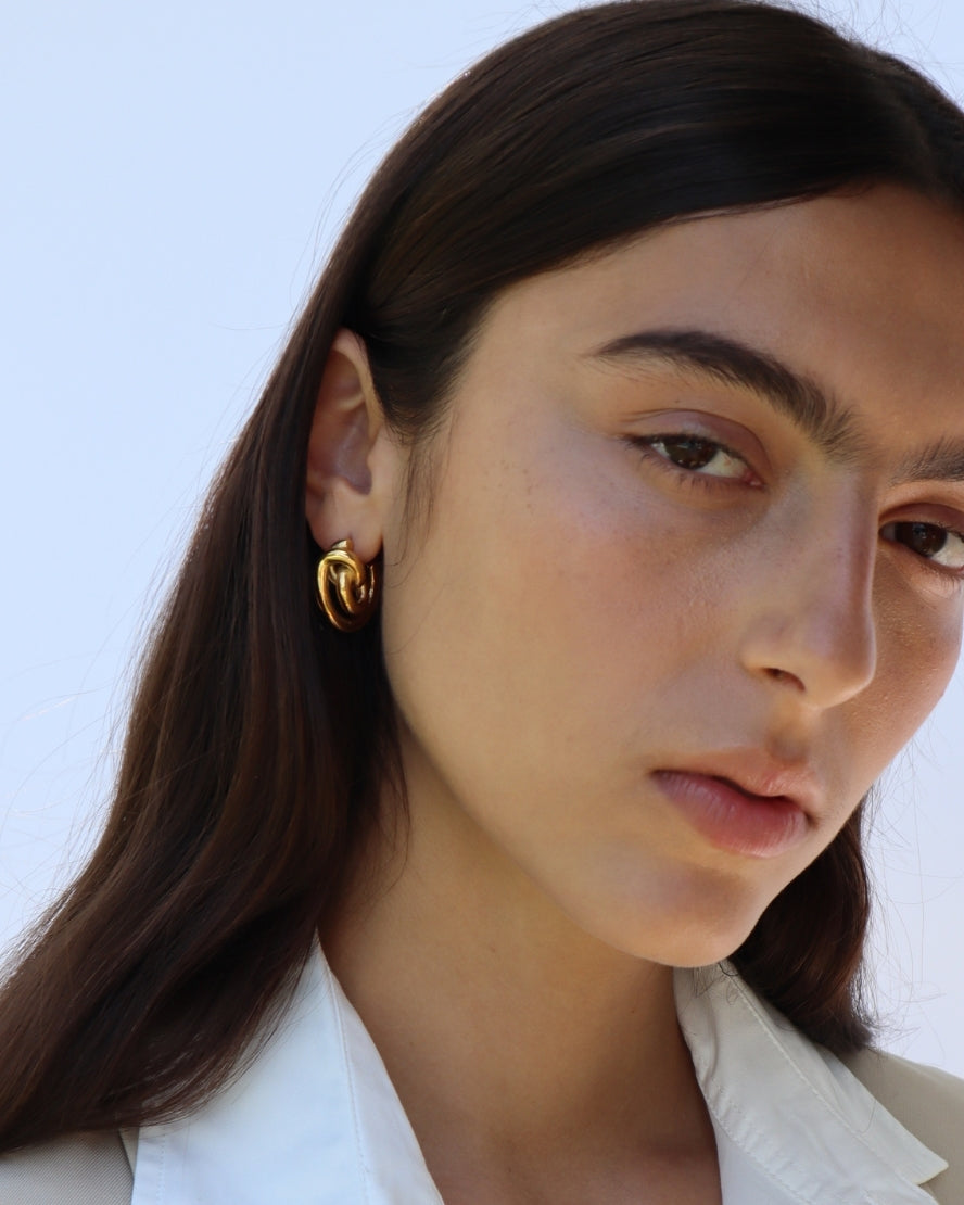 Rosalind Earrings in Gold