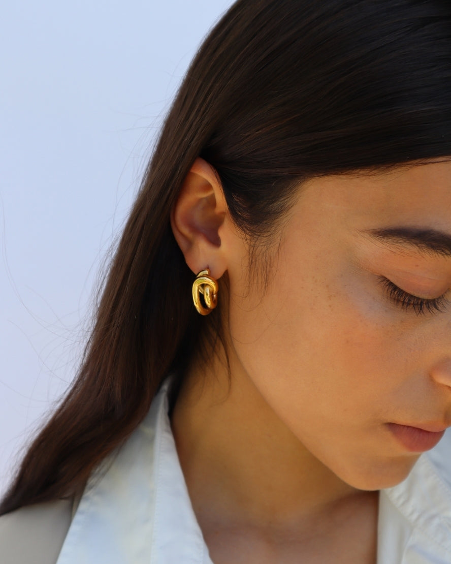 Rosalind Earrings in Gold