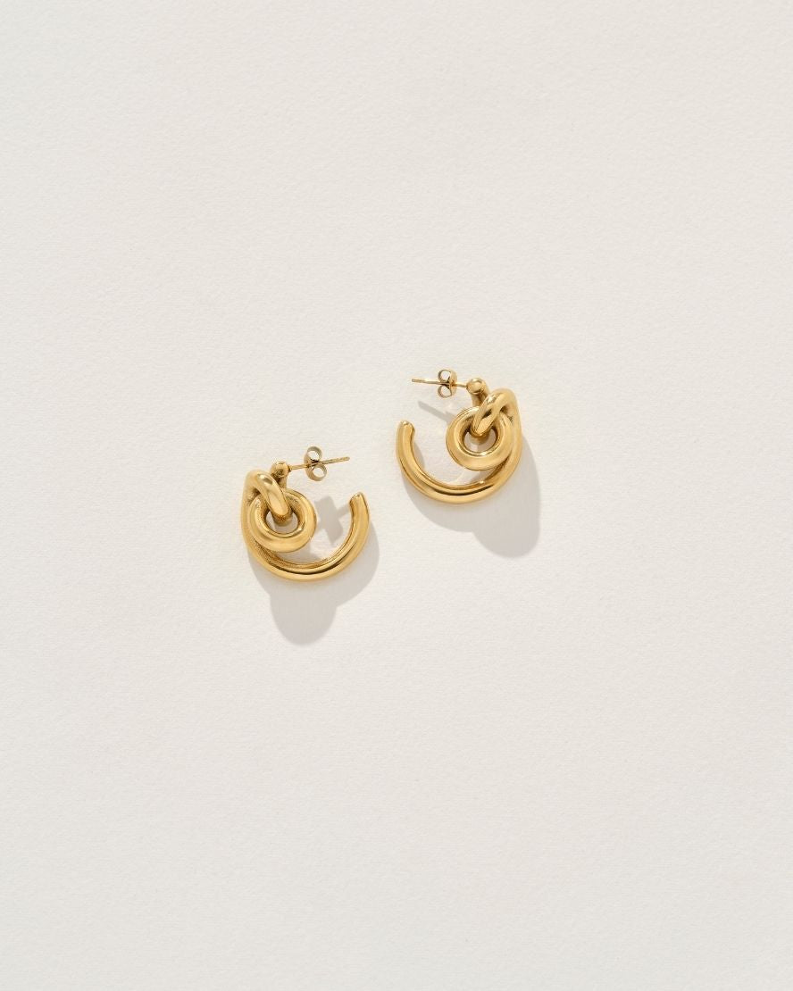 Rosalind Earrings in Gold