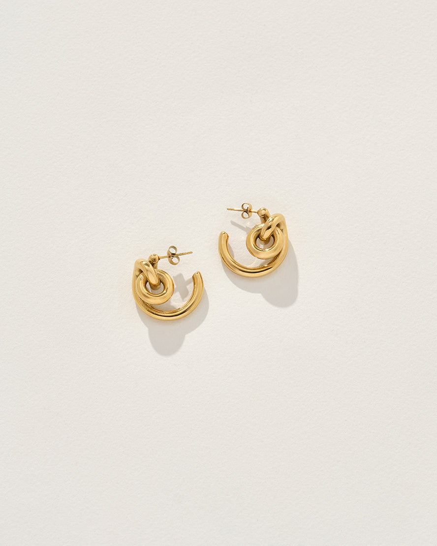 Rosalind Earrings in Gold