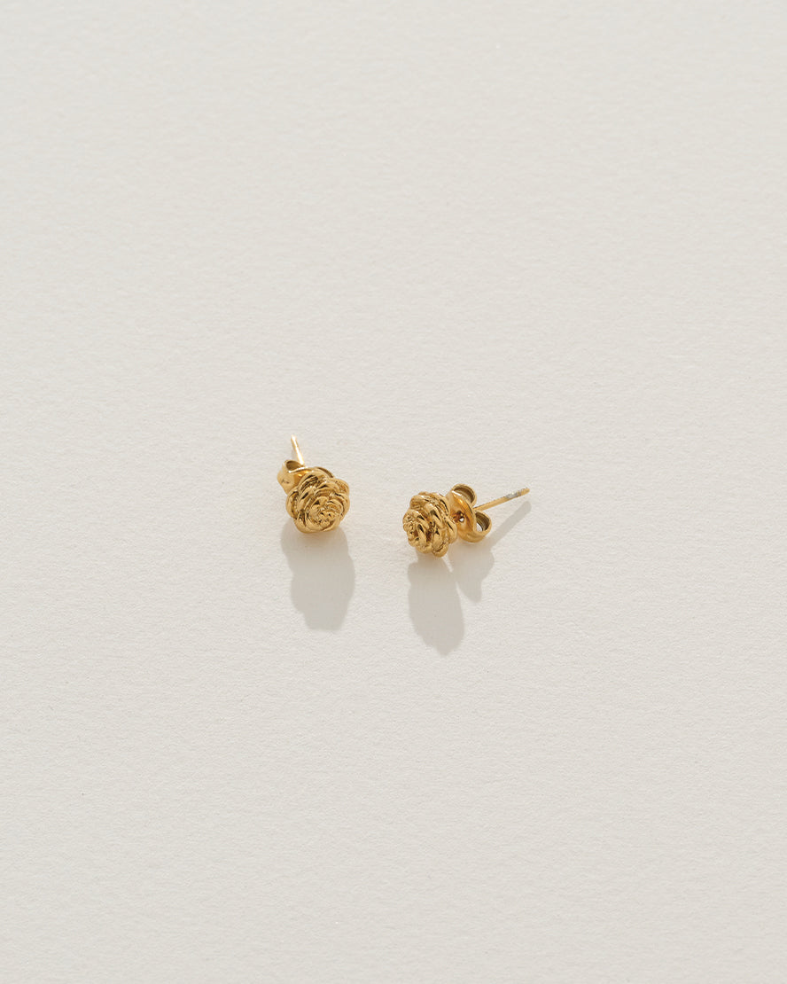 Rosie Studs in Gold