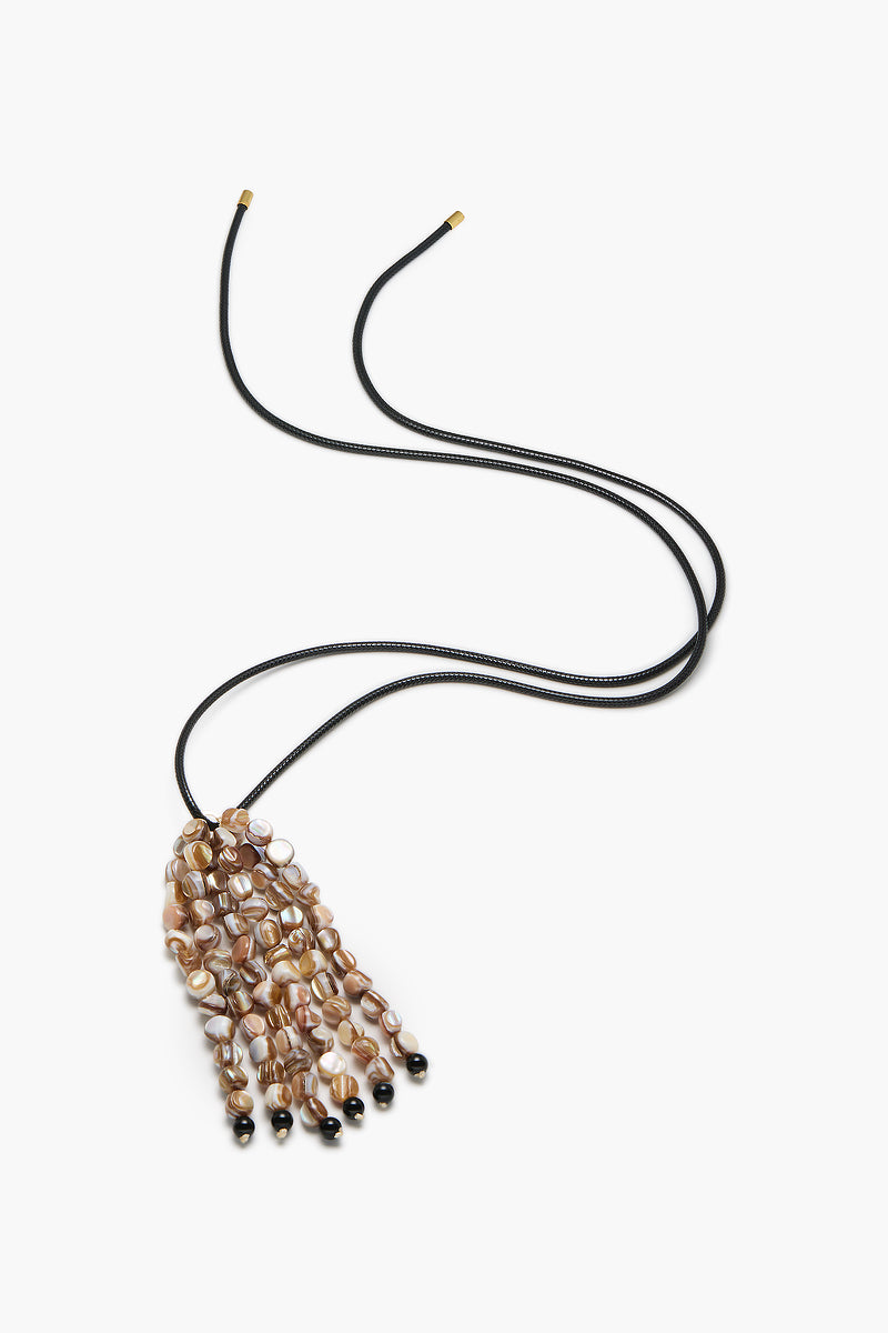 Raphaella Necklace Brown