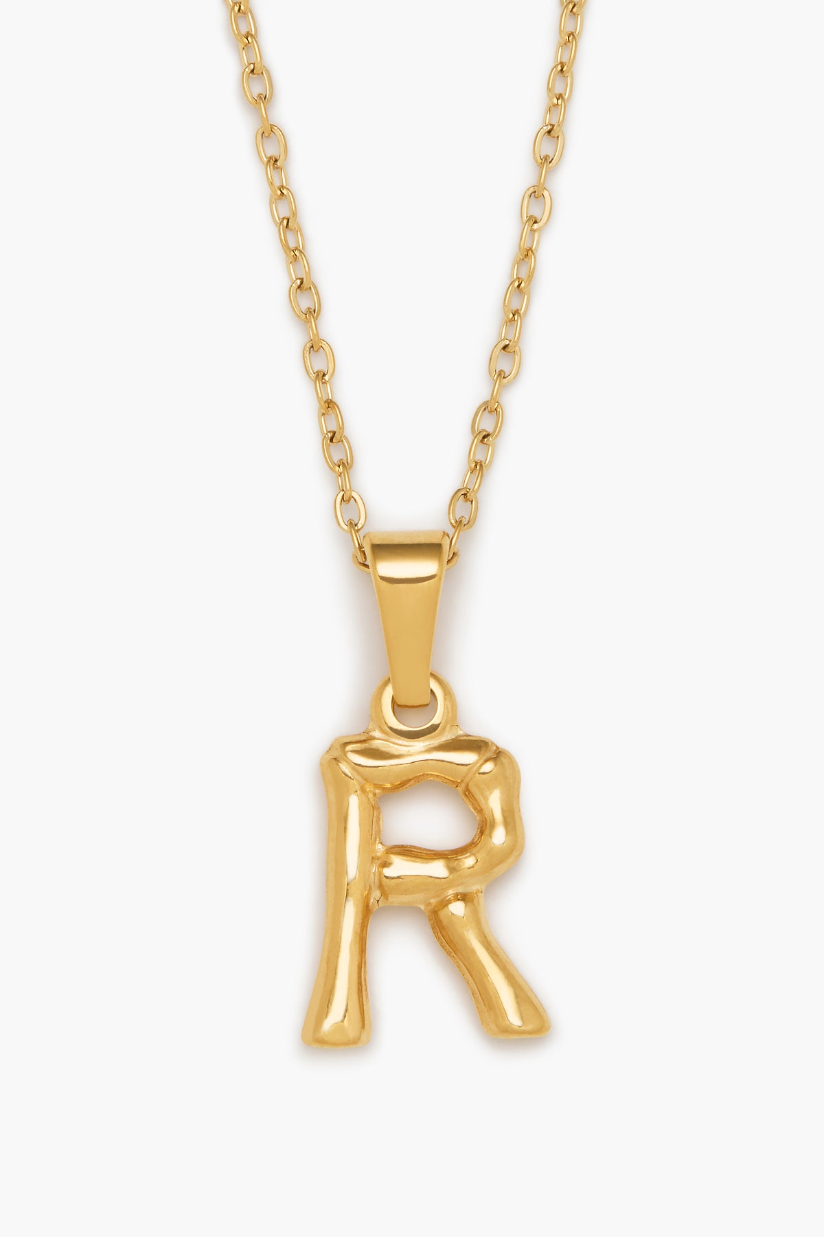 Initial Gold Charm