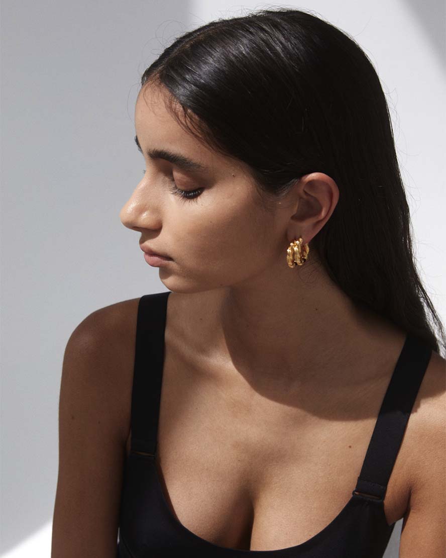 Shyla Earrings in Gold
