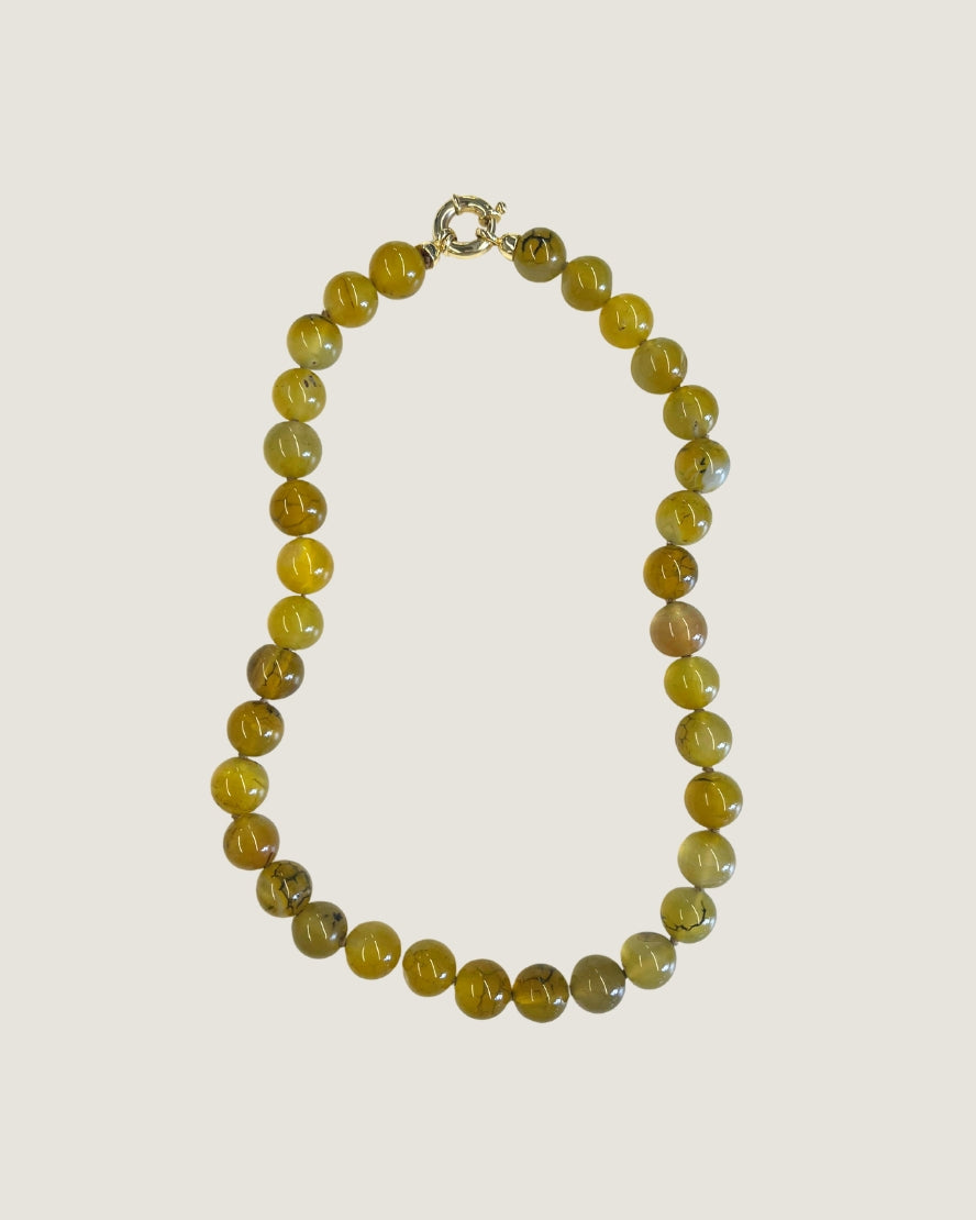 Tuscany Necklace Chartreuse