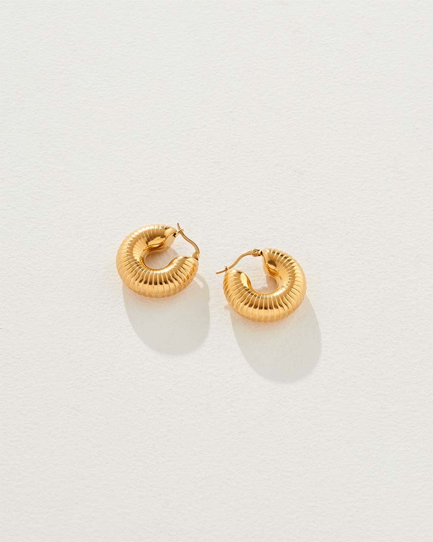 Wanda Earrings in Gold