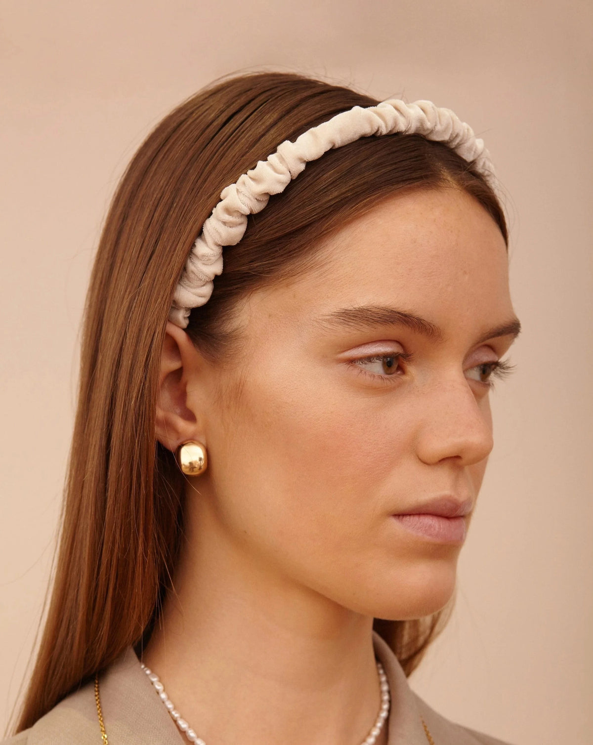 Marta Headband Cream - Reliquia Jewellery