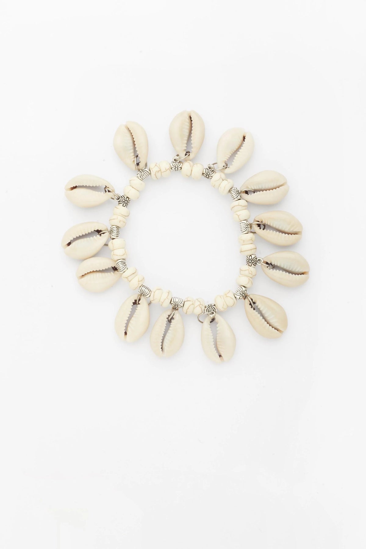 Seashell Bracelet Silver - Reliquia Jewellery